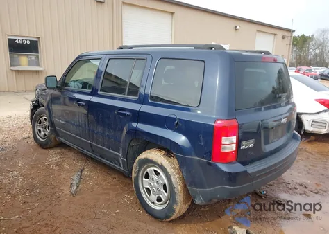 2016 Jeep Patriot Sport z USA, uszkodzony, nr VIN 1C4NJRBB6GD579729